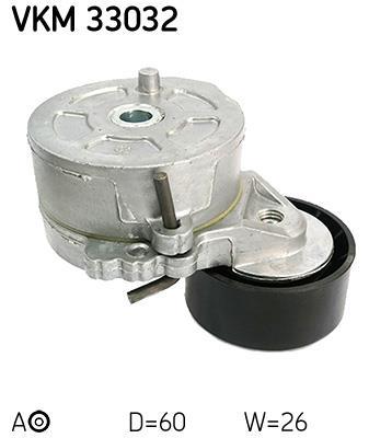 Rolo tensor da correia trapezoidal estriada SKF ref. VKM 33032